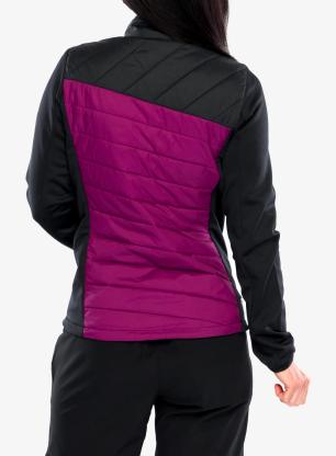 Hybridní bunda dámská Viking Blast Primaloft - black/fuchsia