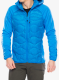 Hybridní bunda Peak Performance Helium Down Hybrid Hood - brilliant blue