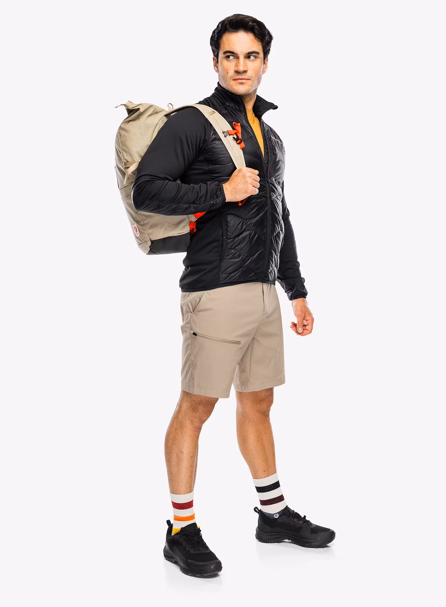 Hybridní bunda Peak Performance Helium Down Hybrid Jacket - black