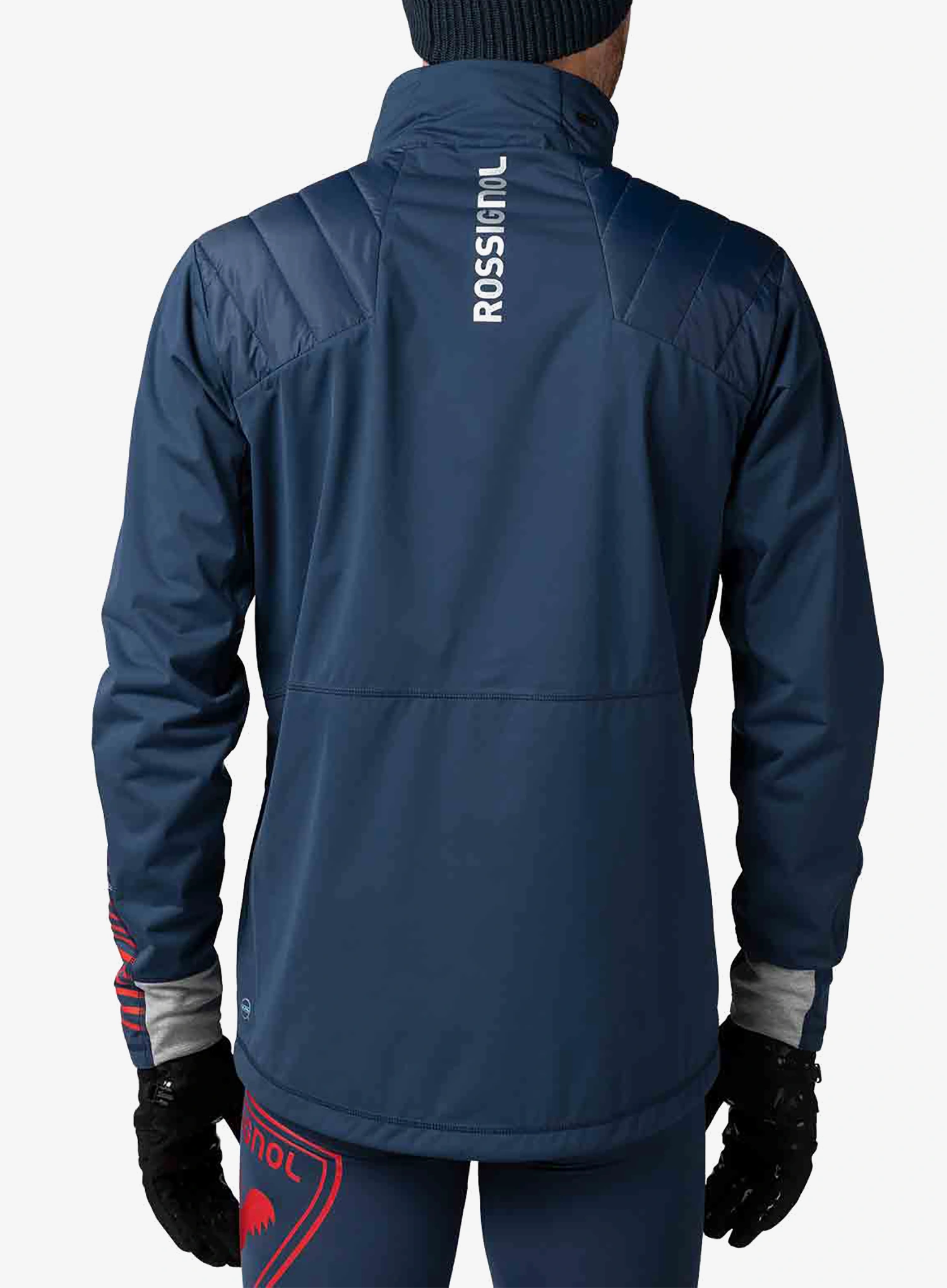 Hybridní bunda Rossignol Poursuite Warm Jacket - dark navy
