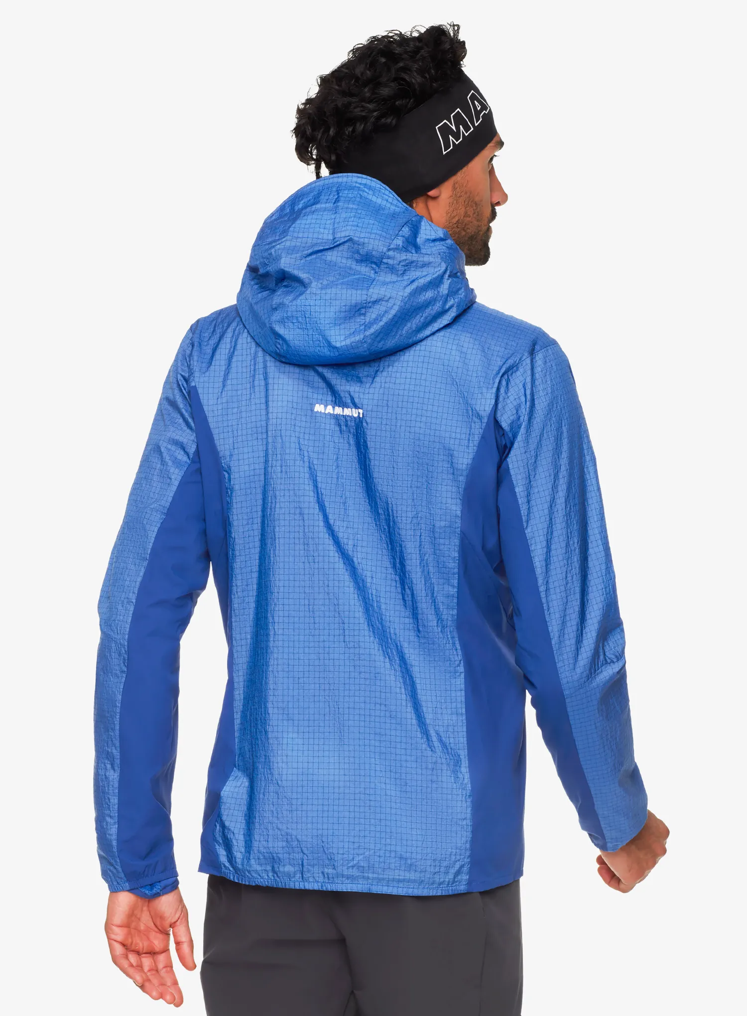 Bunda Mammut Eiger Nordwand Advanced WB Hooded Jacket - eiger blue