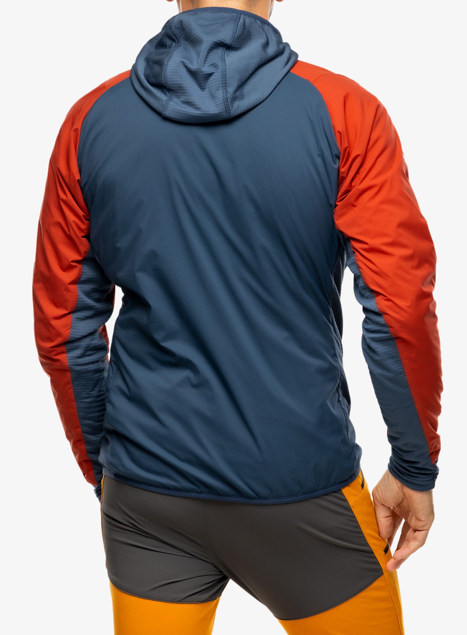 Bunda Mountain Equipment Switch Pro Hooded Jacket - red rock/dusk
