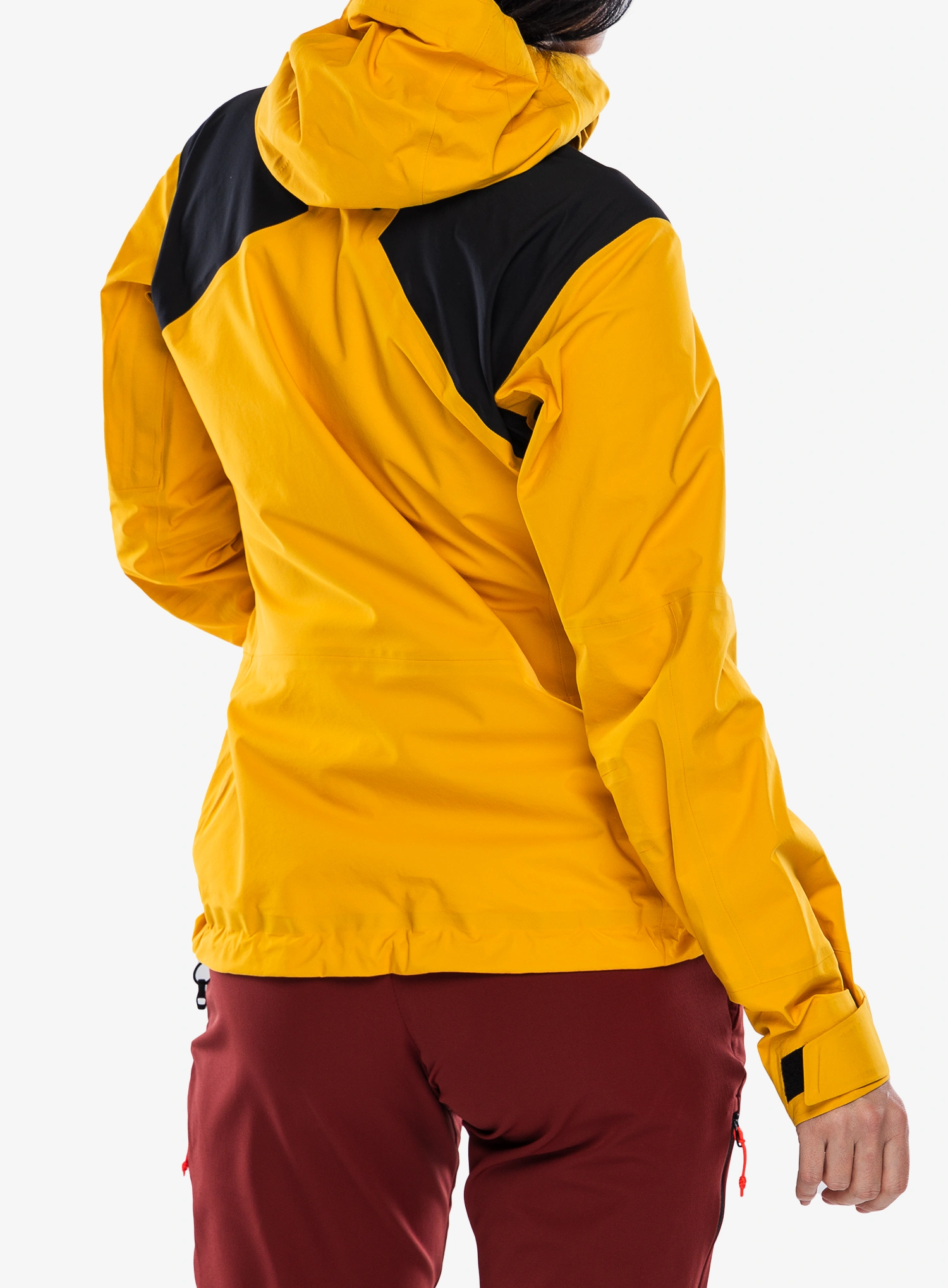Dámská bunda na hory Salewa Ortles PTX 3L Jacket - gold