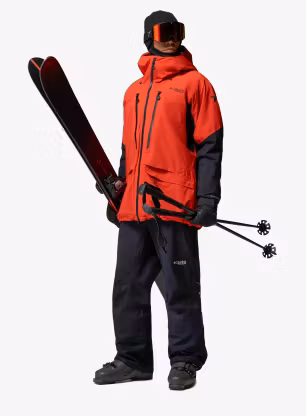 Lyžařská bunda Columbia Platinum Peak Insulated Jacket - super sonic/black