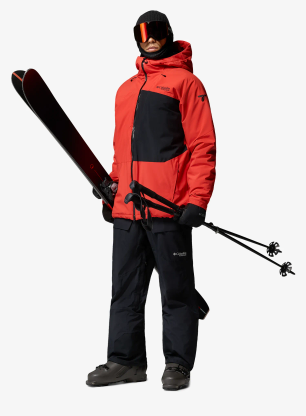 Lyžařská bunda Columbia Winter District III Jacket - super sonic/black