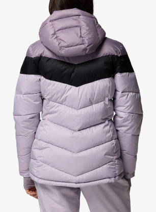 Dámská lyžařská bunda Columbia Abbott Peak II Insulated Jacket - pearl/shale purple/black