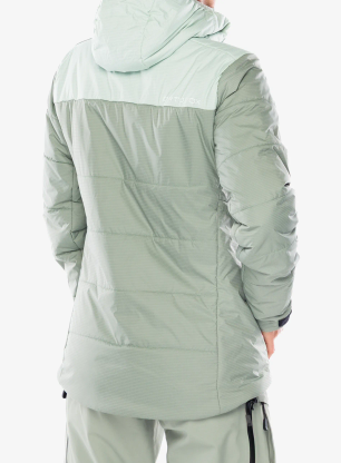Dámská lyžařská bunda Ortovox Swisswool Zinal Jacket - green sage