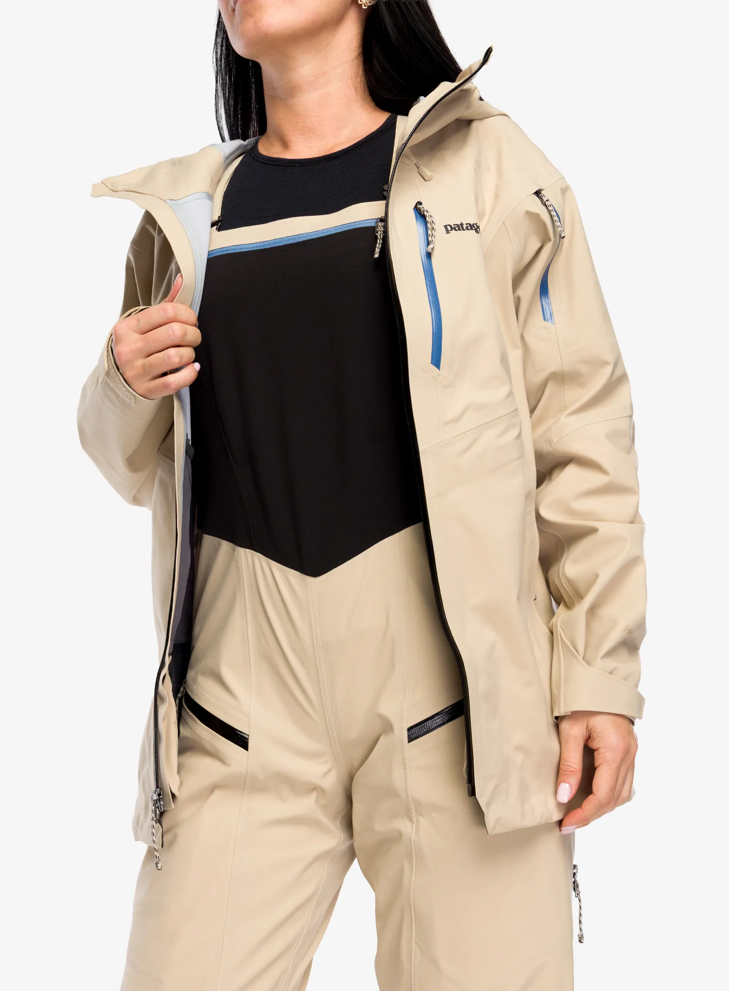 Dámská lyžařská bunda Patagonia SnowDrifter Jacket - oar tan