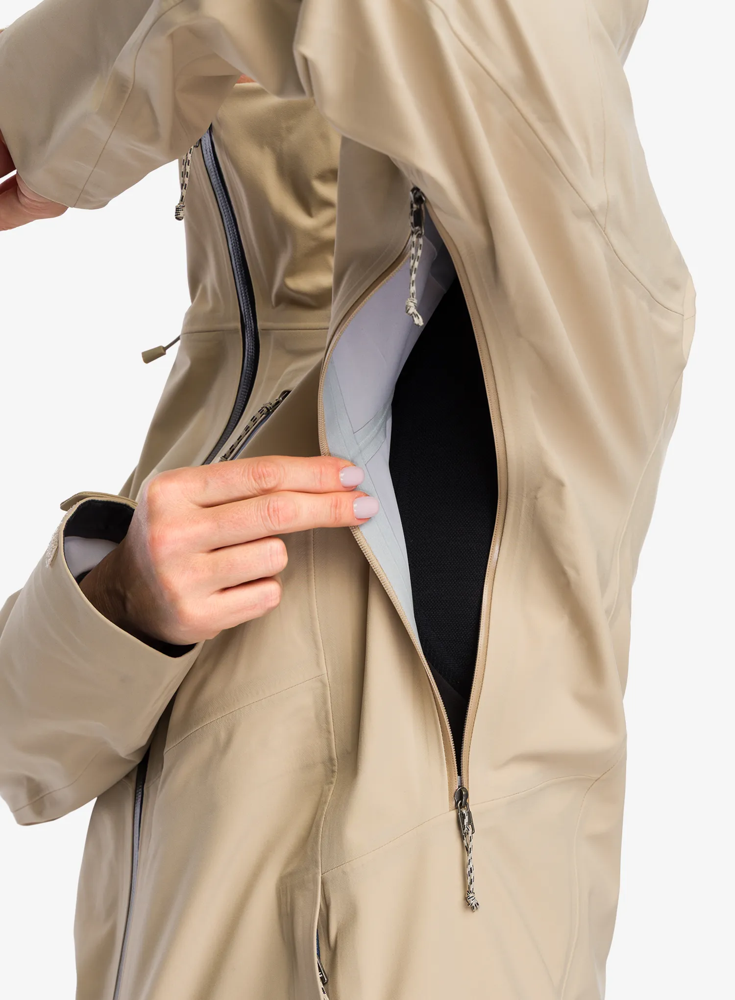 Dámská lyžařská bunda Patagonia SnowDrifter Jacket - oar tan