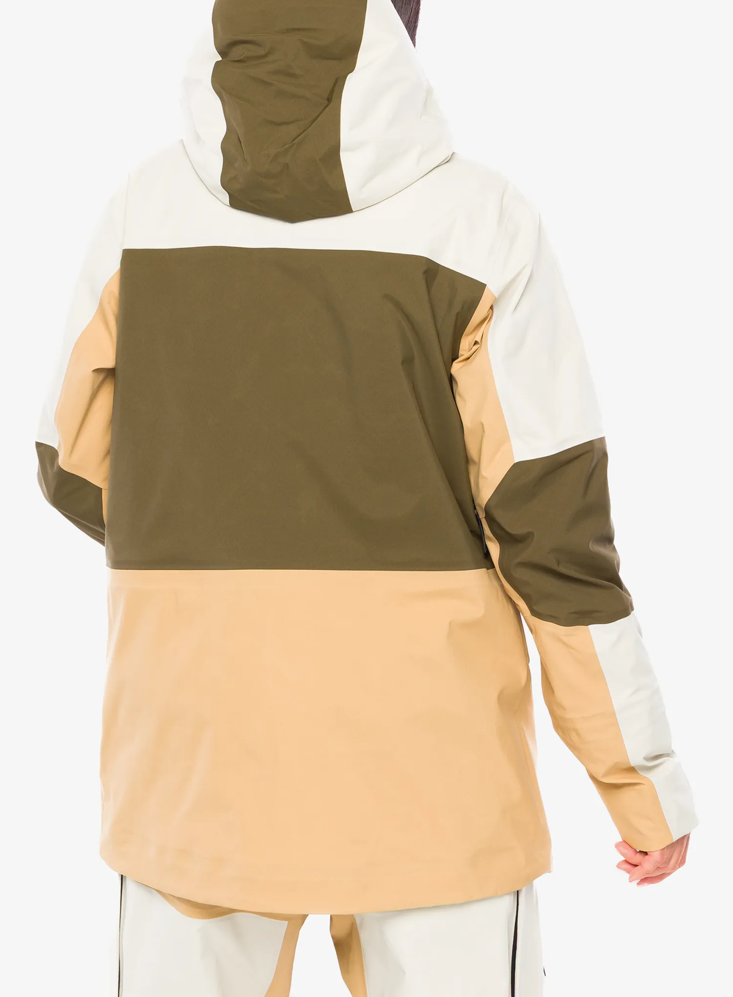 Dámská lyžařská bunda Peak Performance Gravity GORE-TEX 3L Jacket - sierra sand/meadow moss