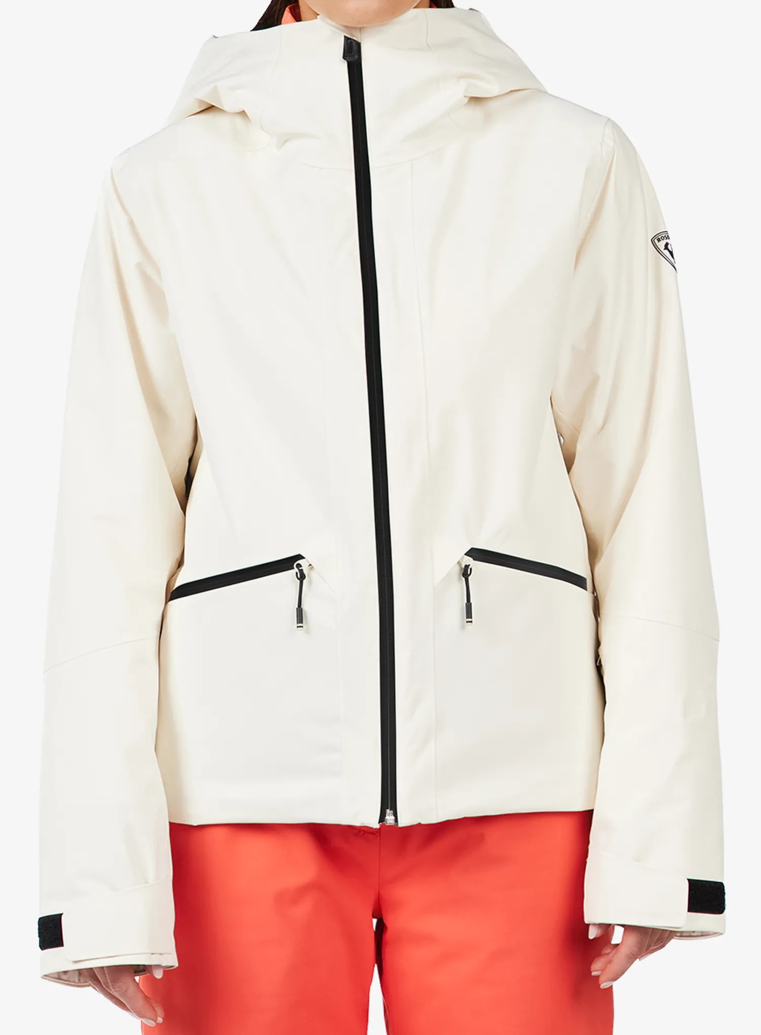 Dámská lyžařská bunda Rossignol Rochrun Insulated Jacket - nature white
