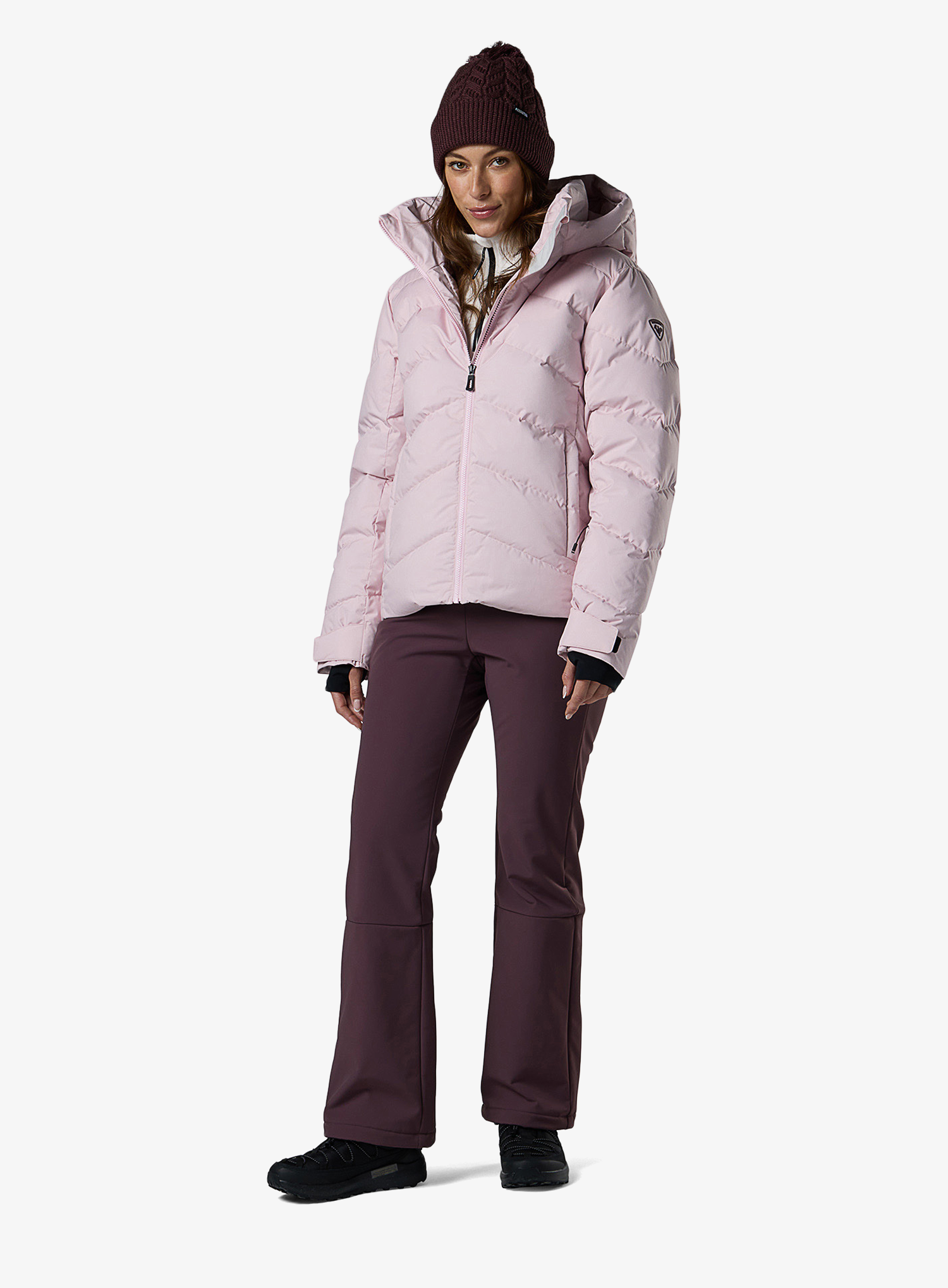 Dámská lyžařská bunda Rossignol Wispile Ripstop Down Jacket - pale lilac