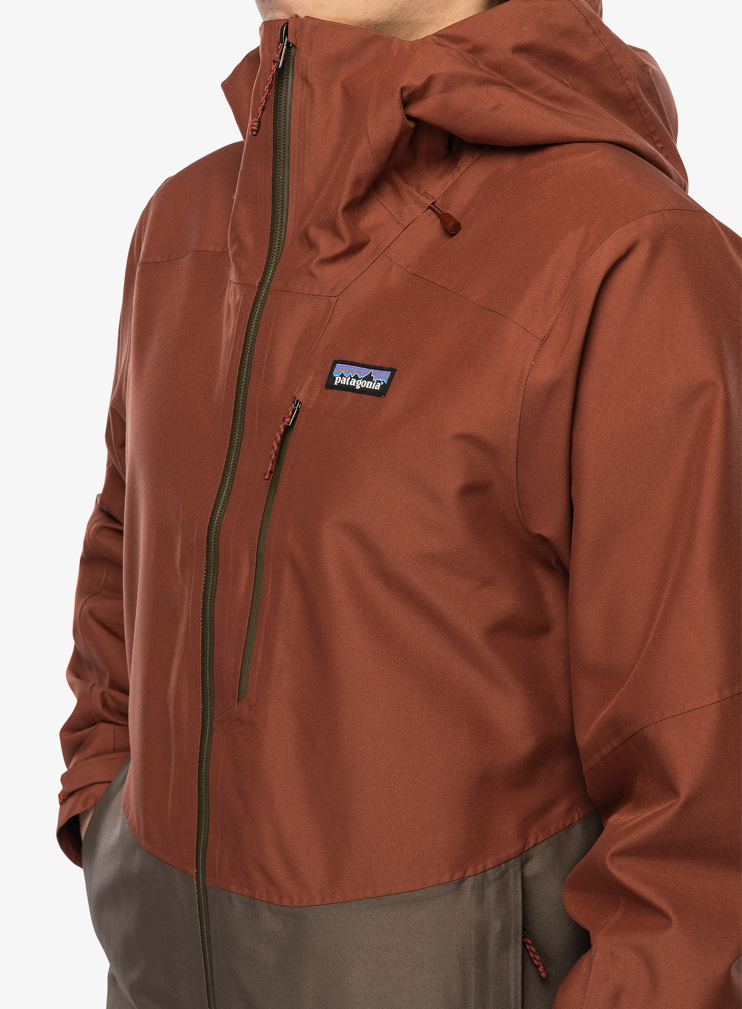 Lyžařská bunda Patagonia Powder Town Jacket - dried vanilla