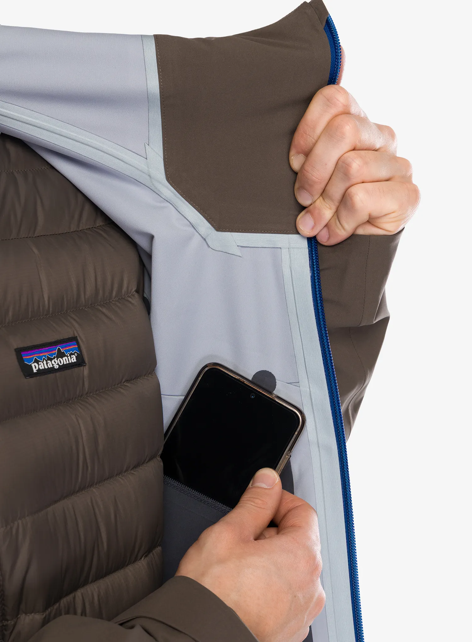 Lyžařská bunda Patagonia SnowDrifter Jacket - marlow brown