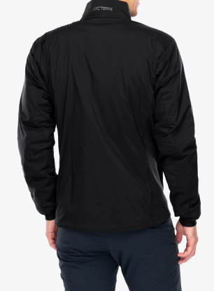 Zateplená bunda Arcteryx Atom Jacket - black/black