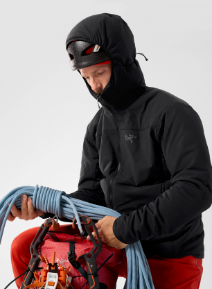 Zateplená bunda Arcteryx Proton Hoody - black