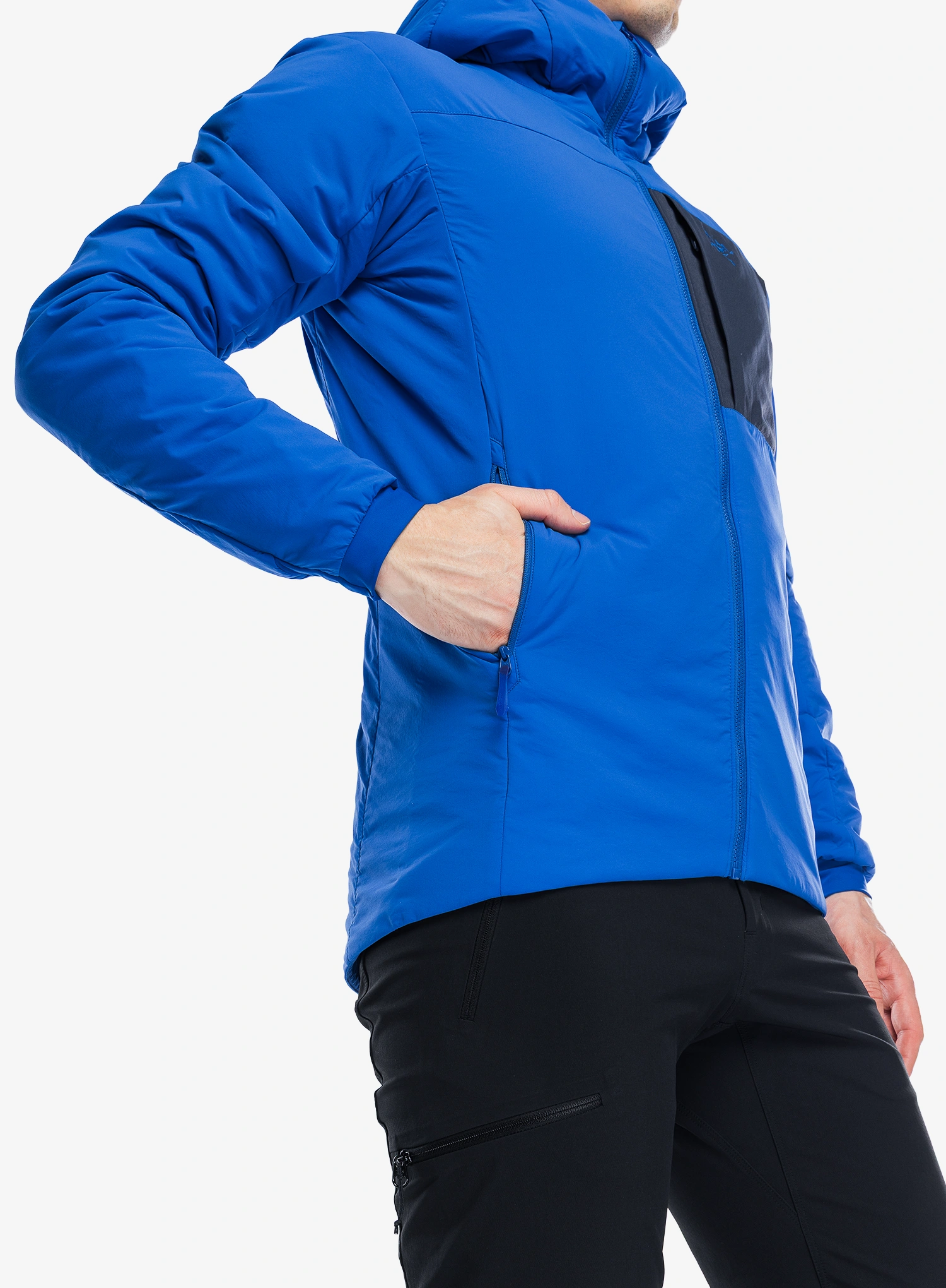 Zateplená bunda Arcteryx Proton Hoody - vitality/black sapphire