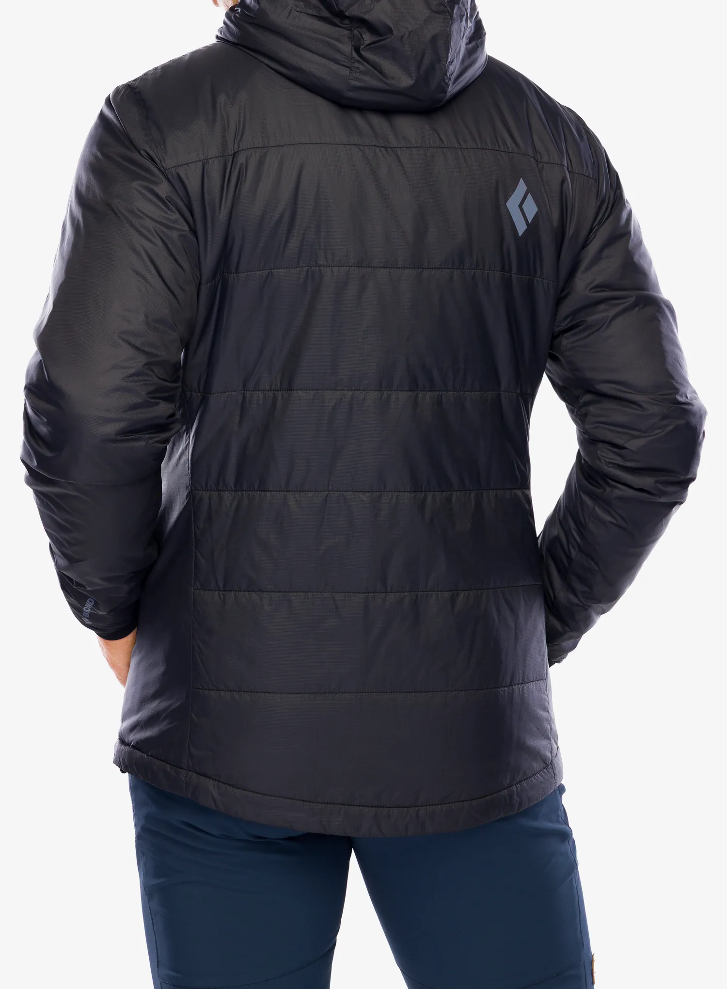 Zateplená bunda Black Diamond Solution Hoody - black