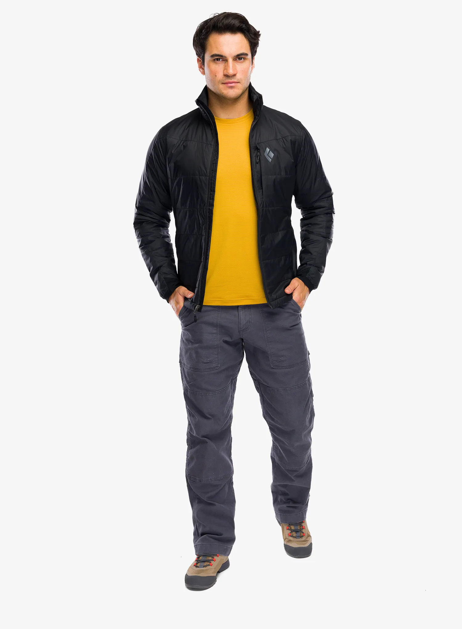 Zateplená bunda Black Diamond Solution Jacket - black