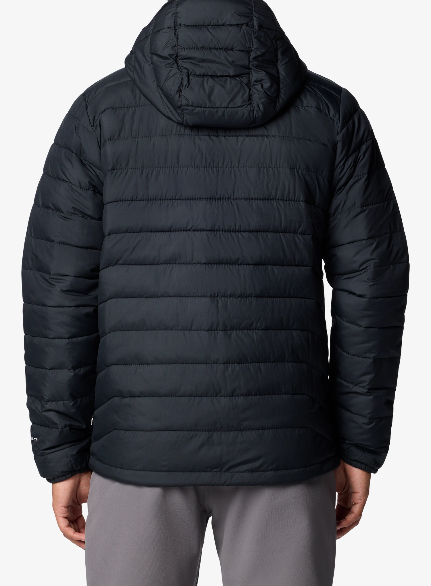 Zateplená bunda Columbia Powder Lite II Hooded Jacket - black
