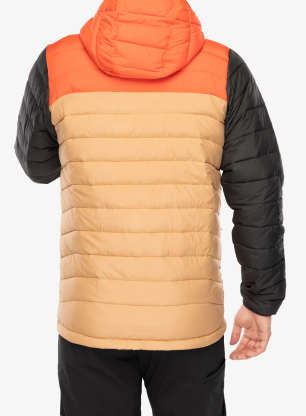 Zateplená bunda Columbia Powder Lite II Hooded Jacket - canoe/zing/shark