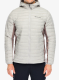 Zateplená bunda Columbia Powder Pass Hybrid Hooded Jacket - flint grey/iron