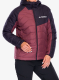 Zateplená bunda dámská adidas TERREX Multi Synthetic Insulated Hooded Jacket - aurora black/quiet crimson