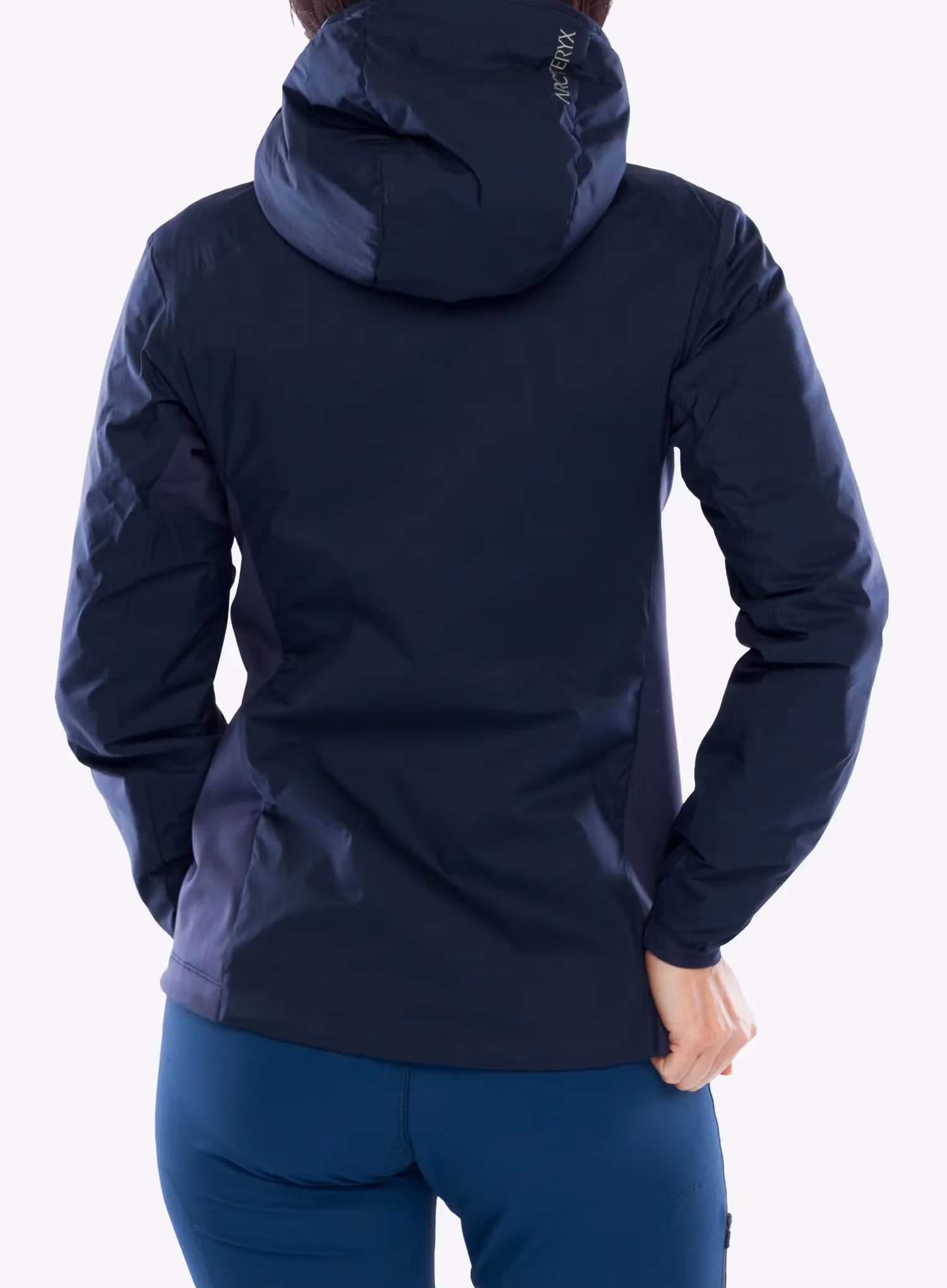 Zateplená bunda dámská Arcteryx Atom Hoody - black sapphire