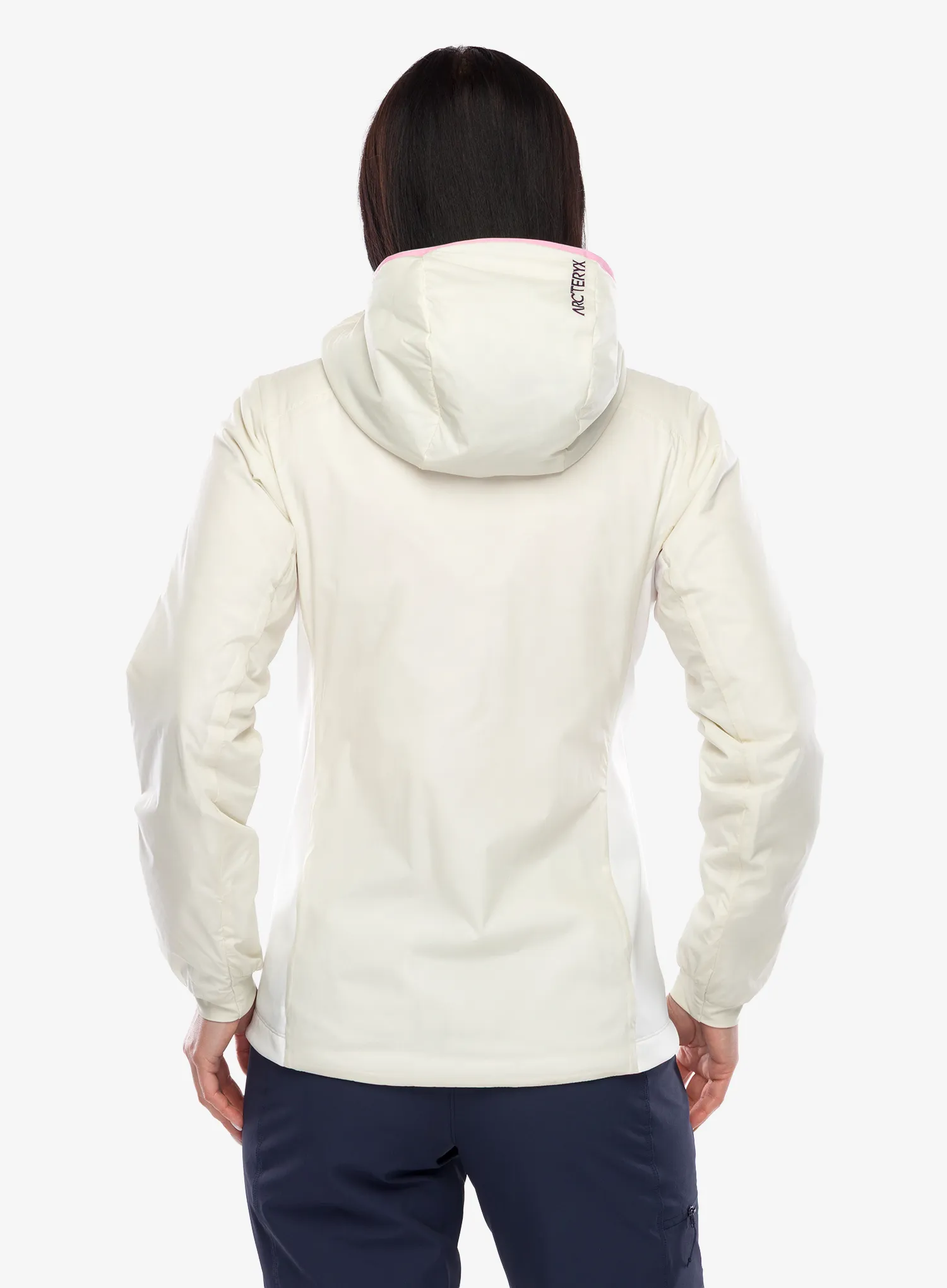 Zateplená bunda dámská Arcteryx Atom Hoody - cosmic bloom