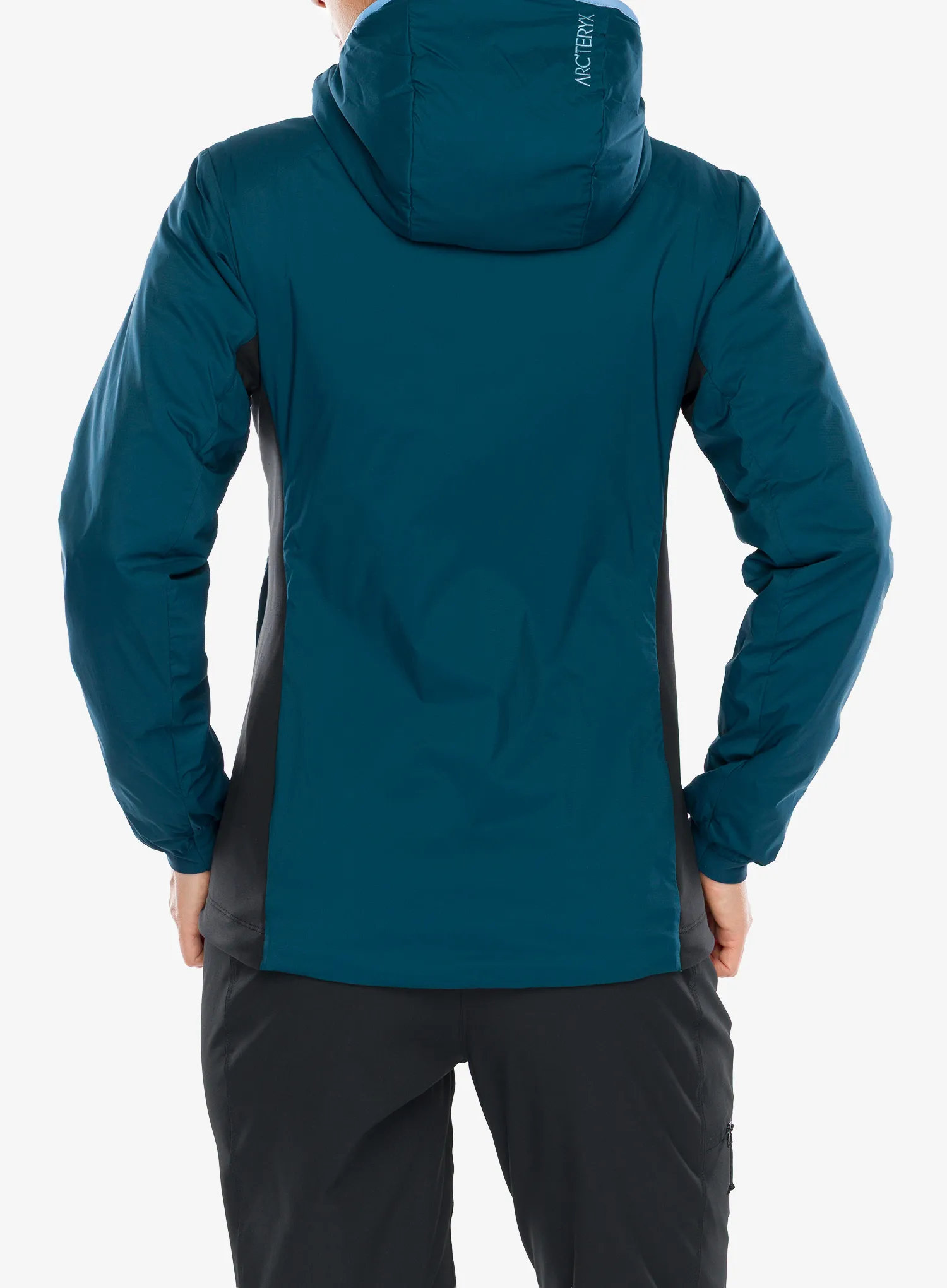 Zateplená bunda dámská Arcteryx Atom Hoody - midnight frost