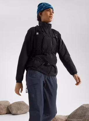Zateplená bunda dámská Arcteryx Atom Jacket - black