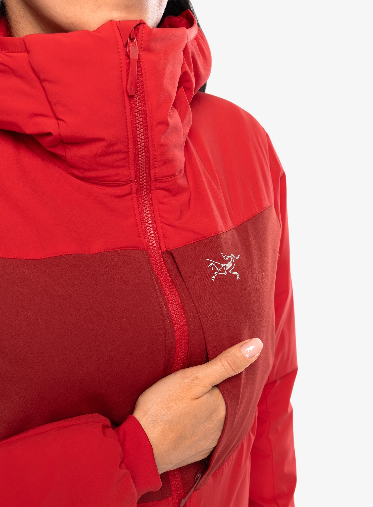 Zateplená bunda dámská Arcteryx Proton Heavyweight Hoody - heritage/hrtg