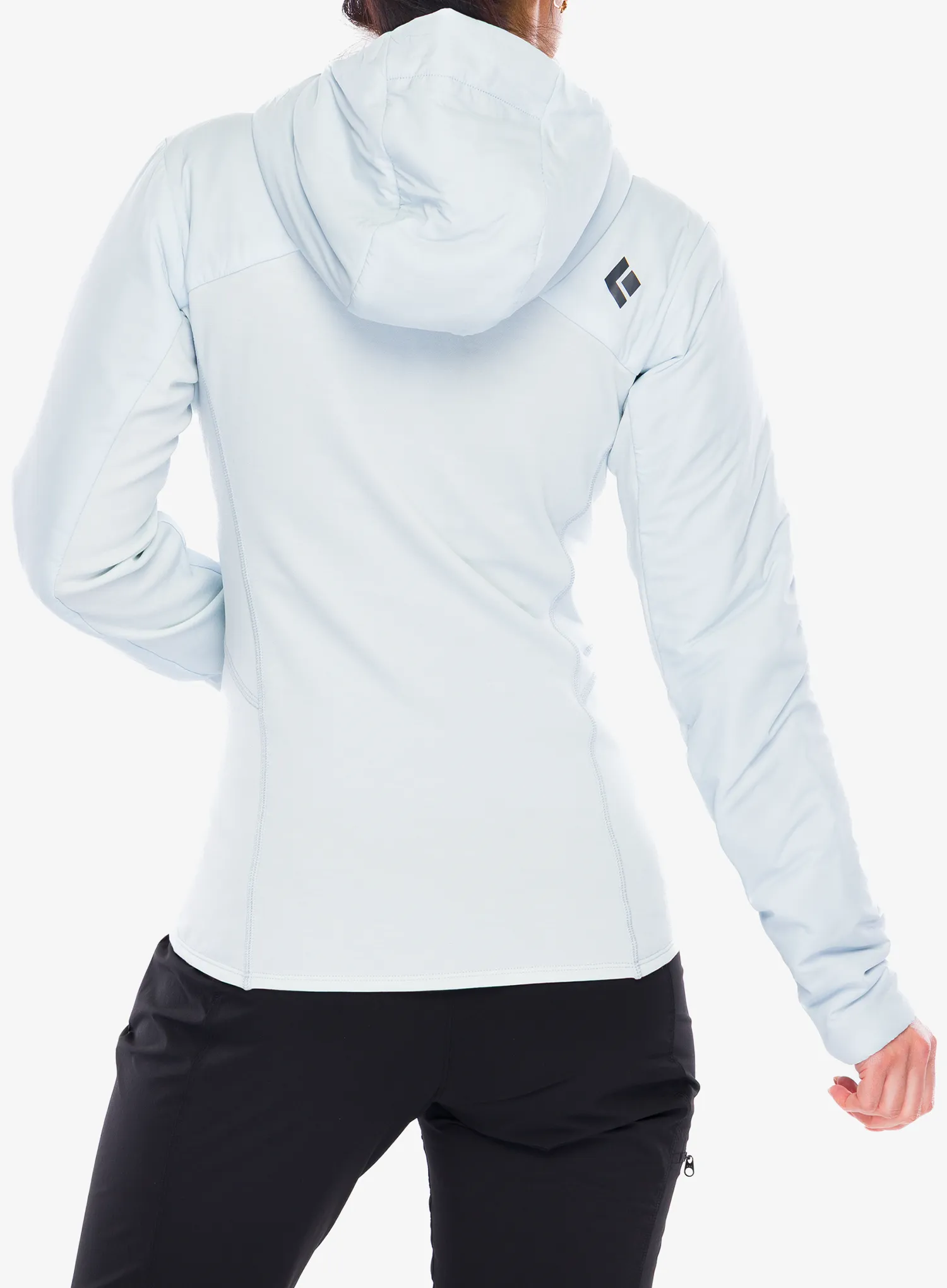 Zateplená bunda dámská Black Diamond First Light Hybrid Hoody - belay blue