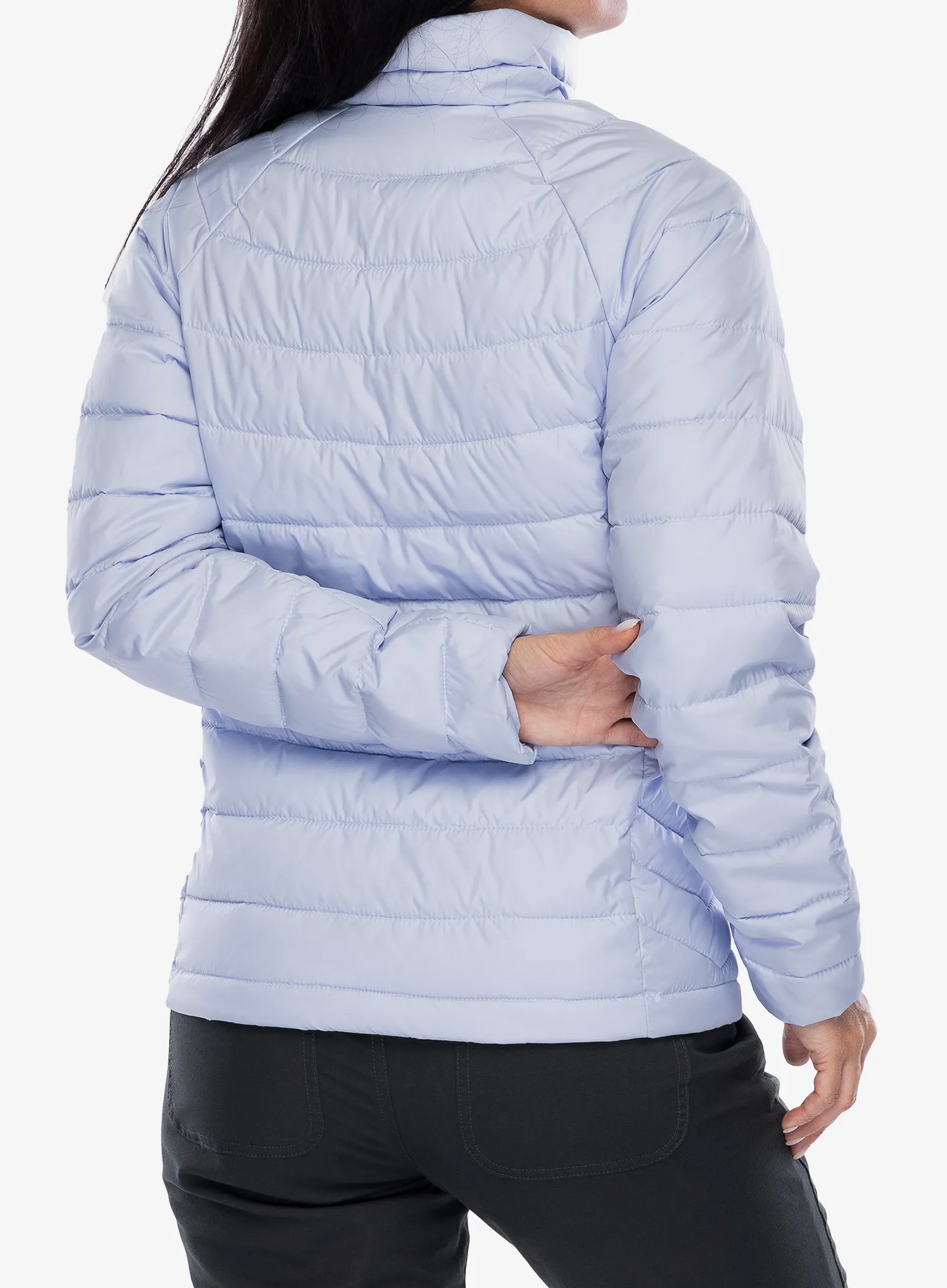 Zateplená bunda dámská Columbia Powder Lite II Full Zip Jacket - snowdrift