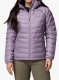 Zateplená bunda dámská Columbia Powder Lite II Hooded Jacket - shale purple