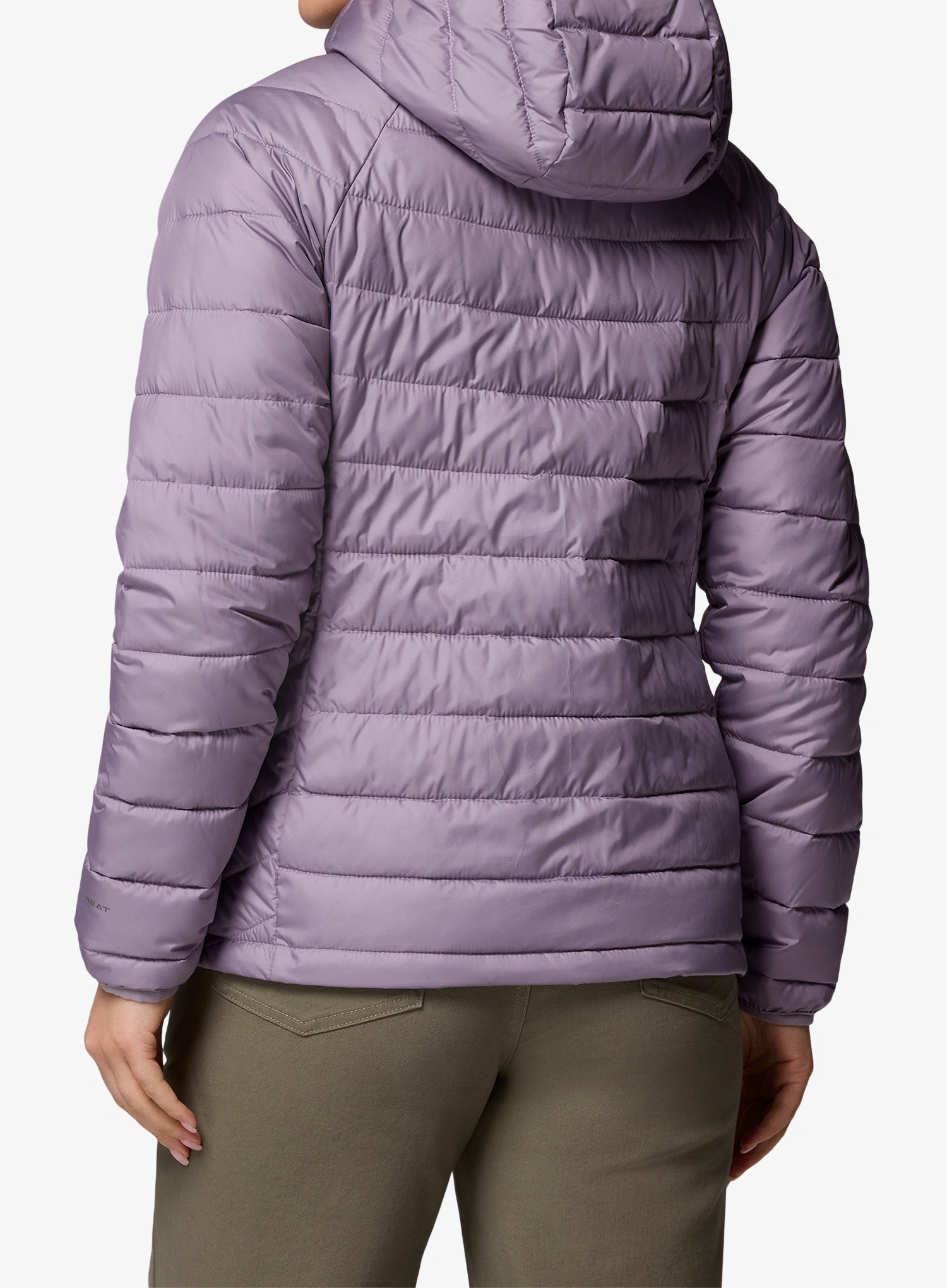 Zateplená bunda dámská Columbia Powder Lite II Hooded Jacket - shale purple