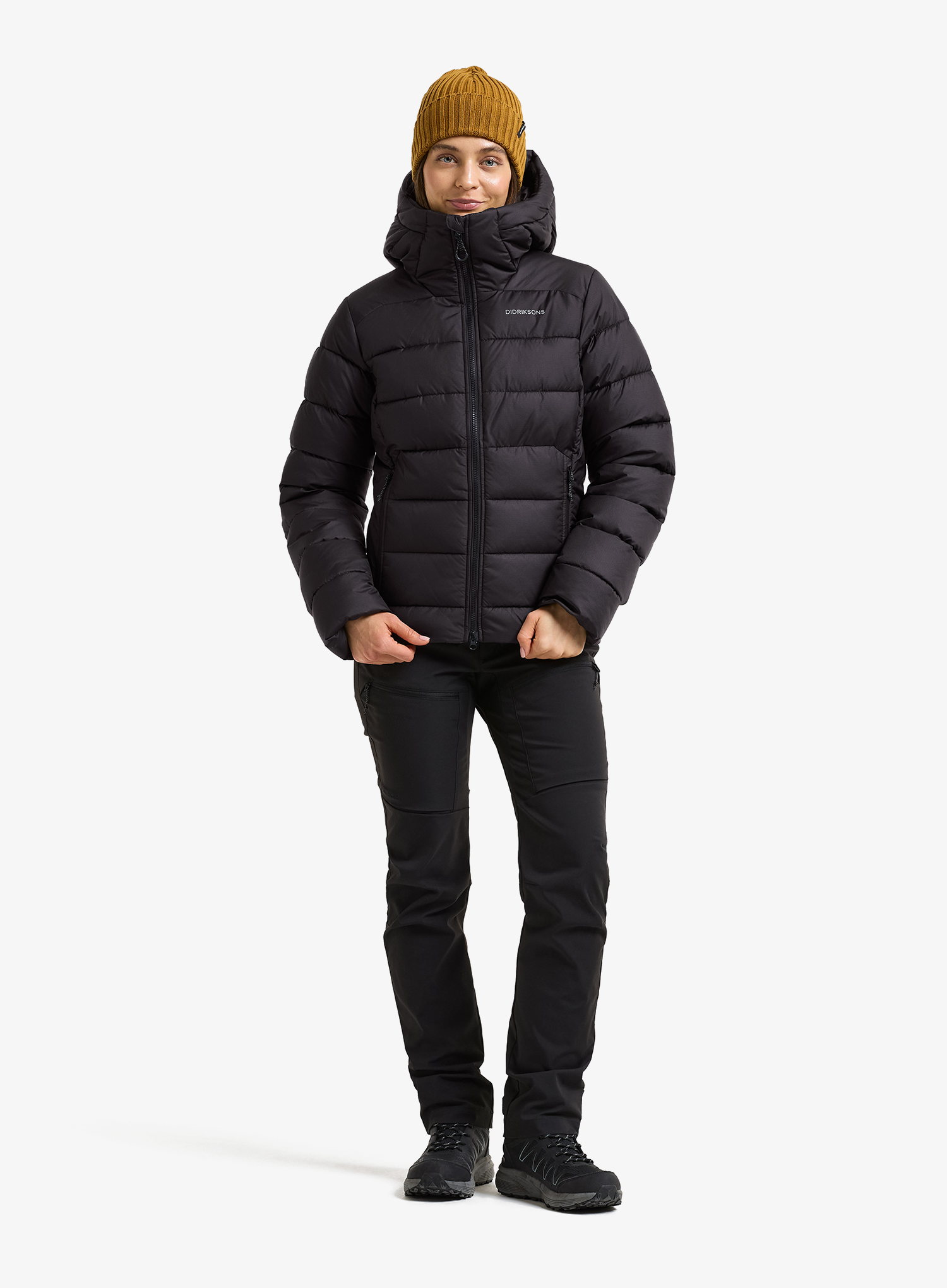 Zateplená bunda dámská Didriksons Tejla Jacket 2 - black
