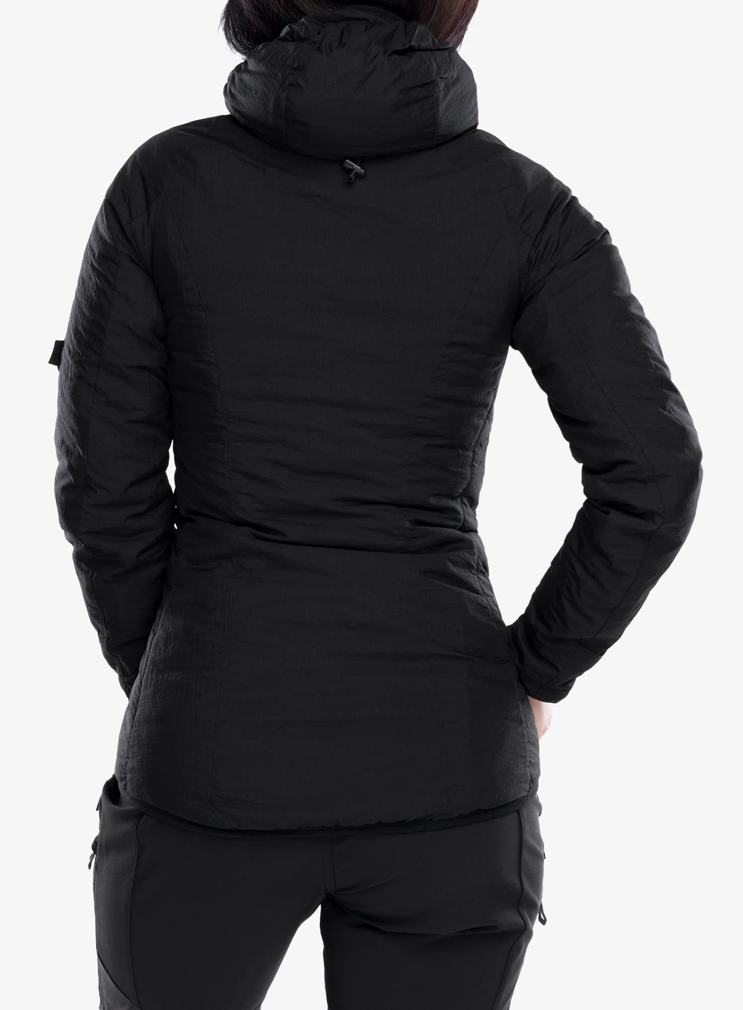Dámská izolovaná bunda Helikon-Tex Wolfhound Hoodie - black