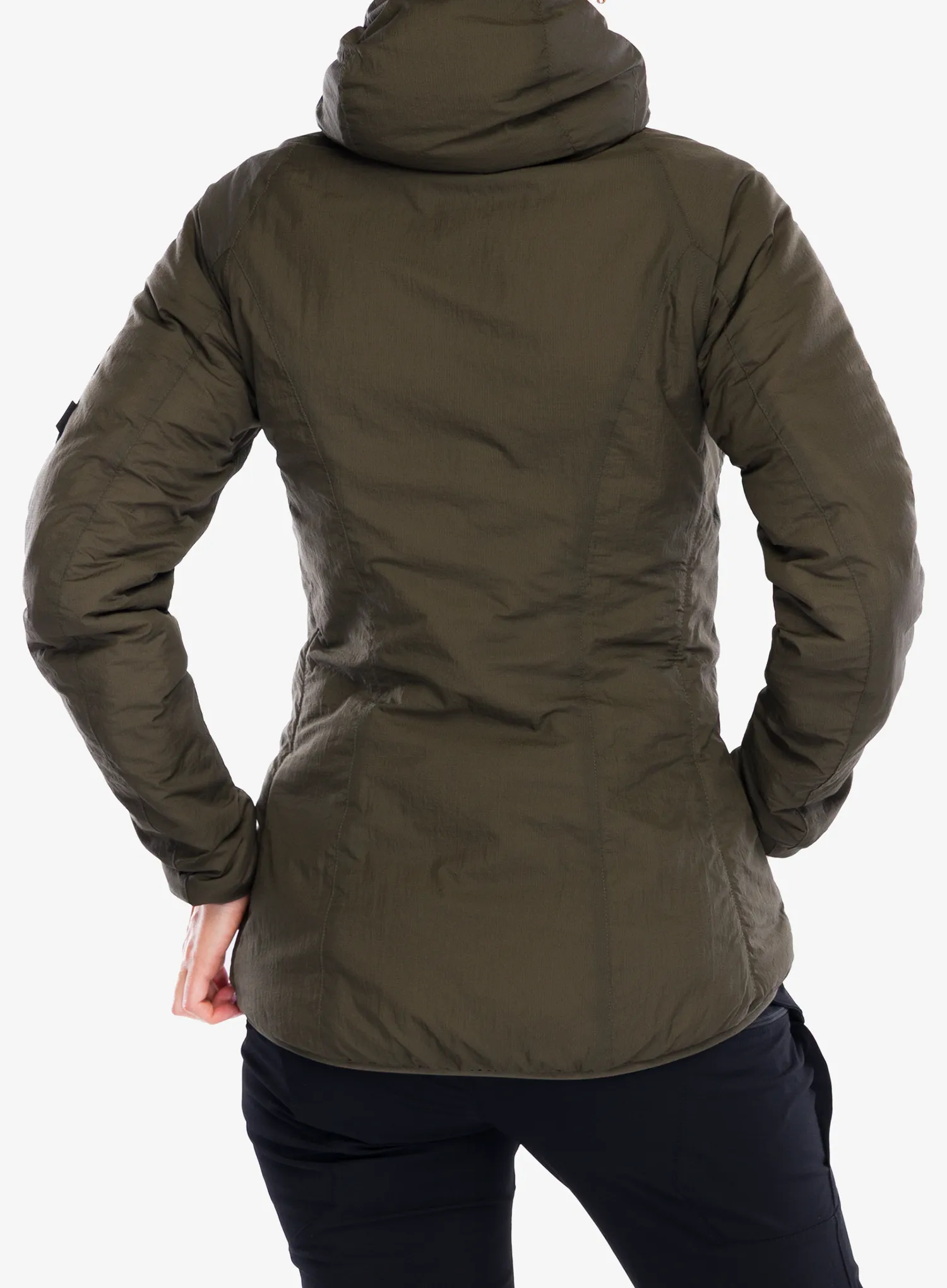 Dámská izolovaná bunda Helikon-Tex Wolfhound Hoodie - taiga green