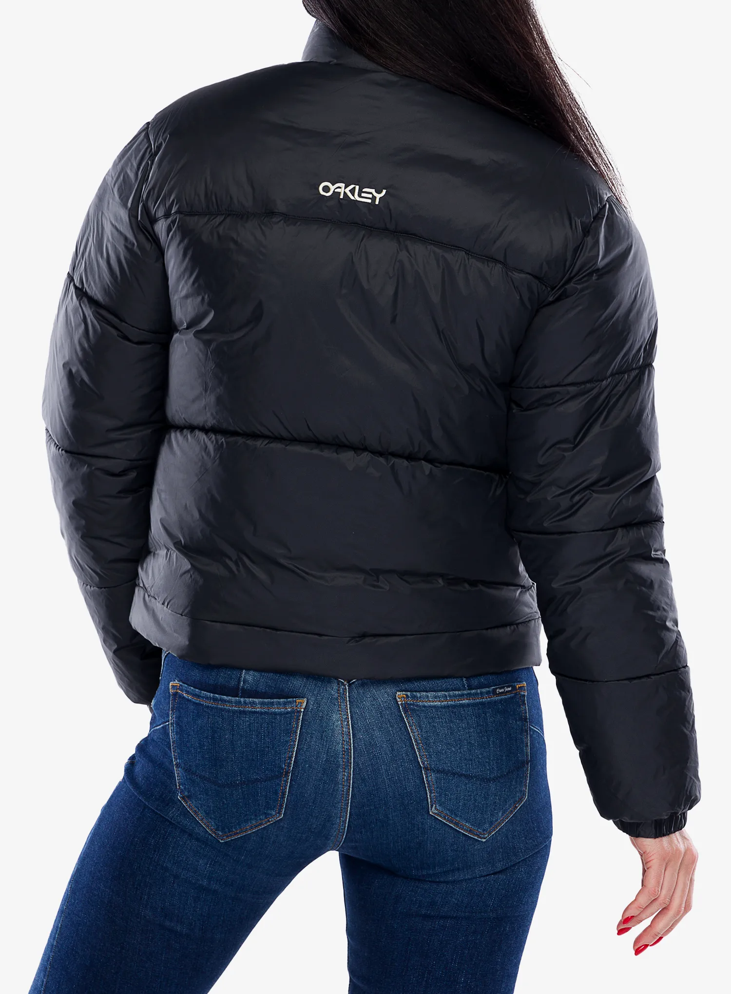 Zateplená bunda dámská Oakley TNP Puffy Jacket - blackout