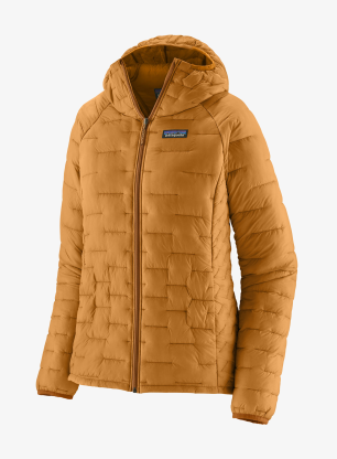 Zateplená bunda dámská Patagonia Micro Puff Hoody - dried mango