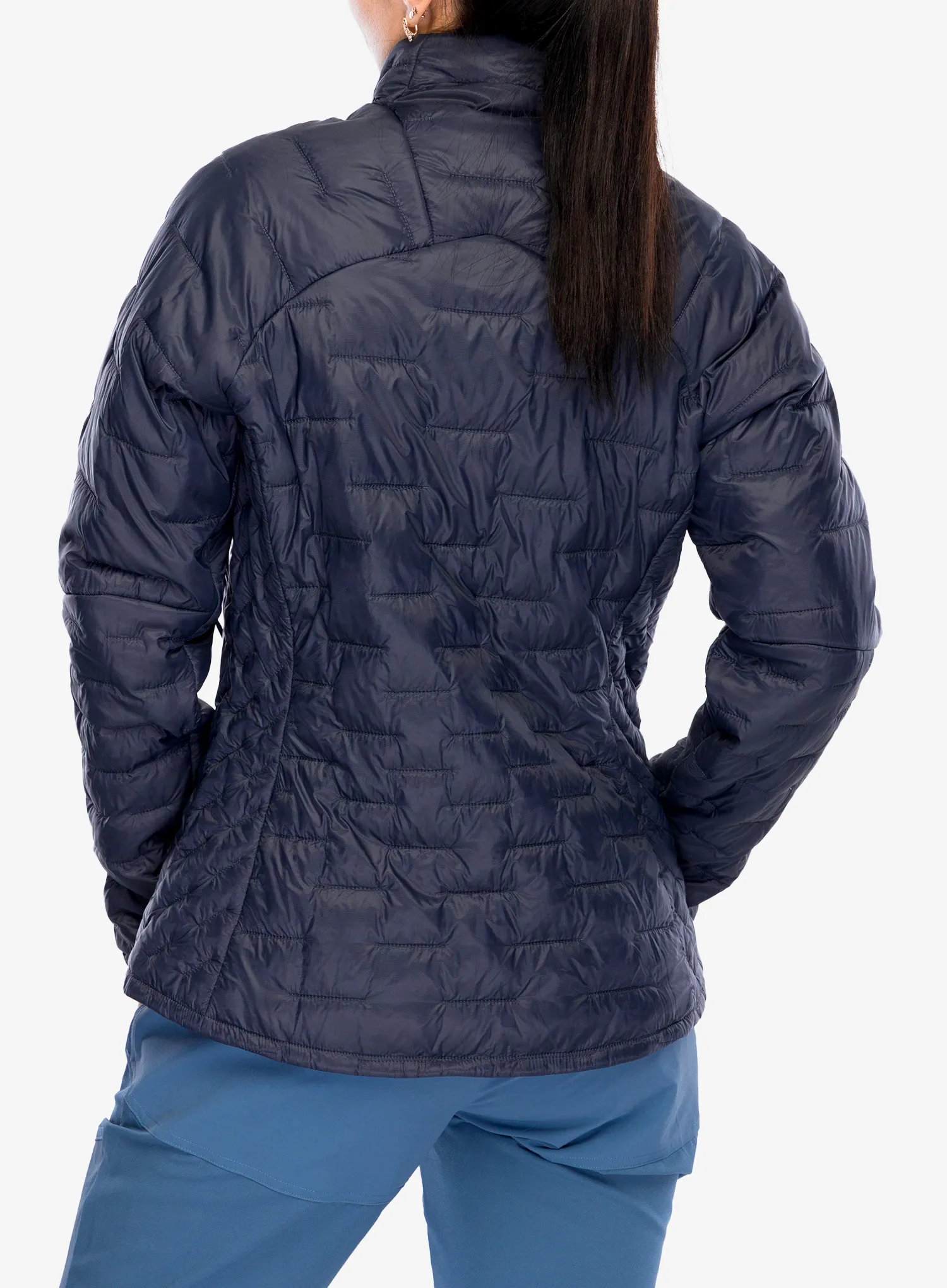 Zateplená bunda dámská Patagonia Micro Puff Jacket - smolder blue