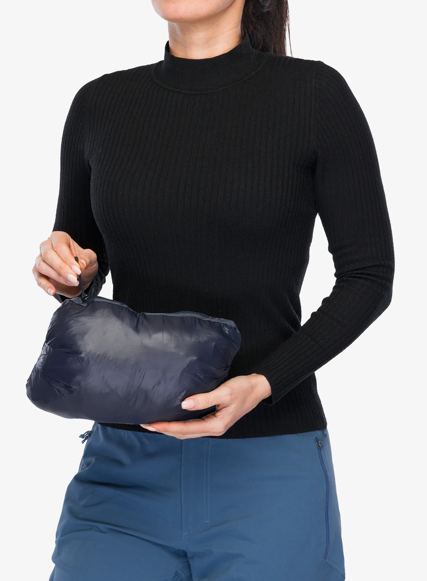 Zateplená bunda dámská Patagonia Micro Puff Jacket - smolder blue