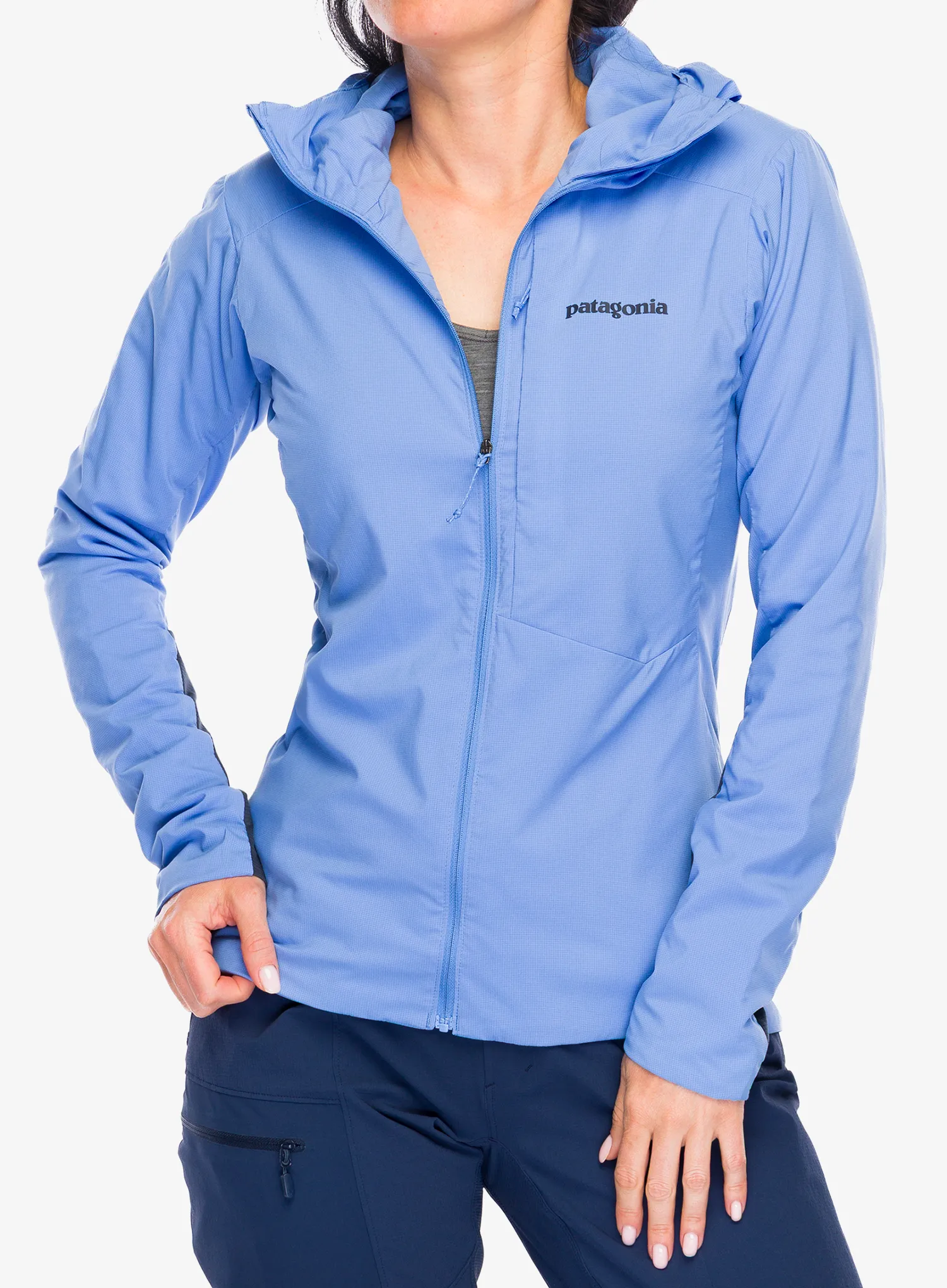 Zateplená bunda dámská Patagonia Nano-Air Ultralight Full-Zip Hoody - abundant blue