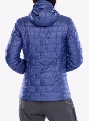 Zateplená bunda dámská Patagonia Nano Puff Hoody - current blue