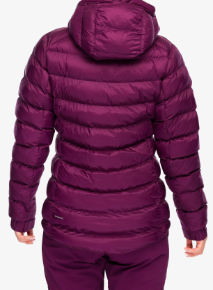 Zateplená bunda dámská Rab Nebula Pro Jacket - mulberry