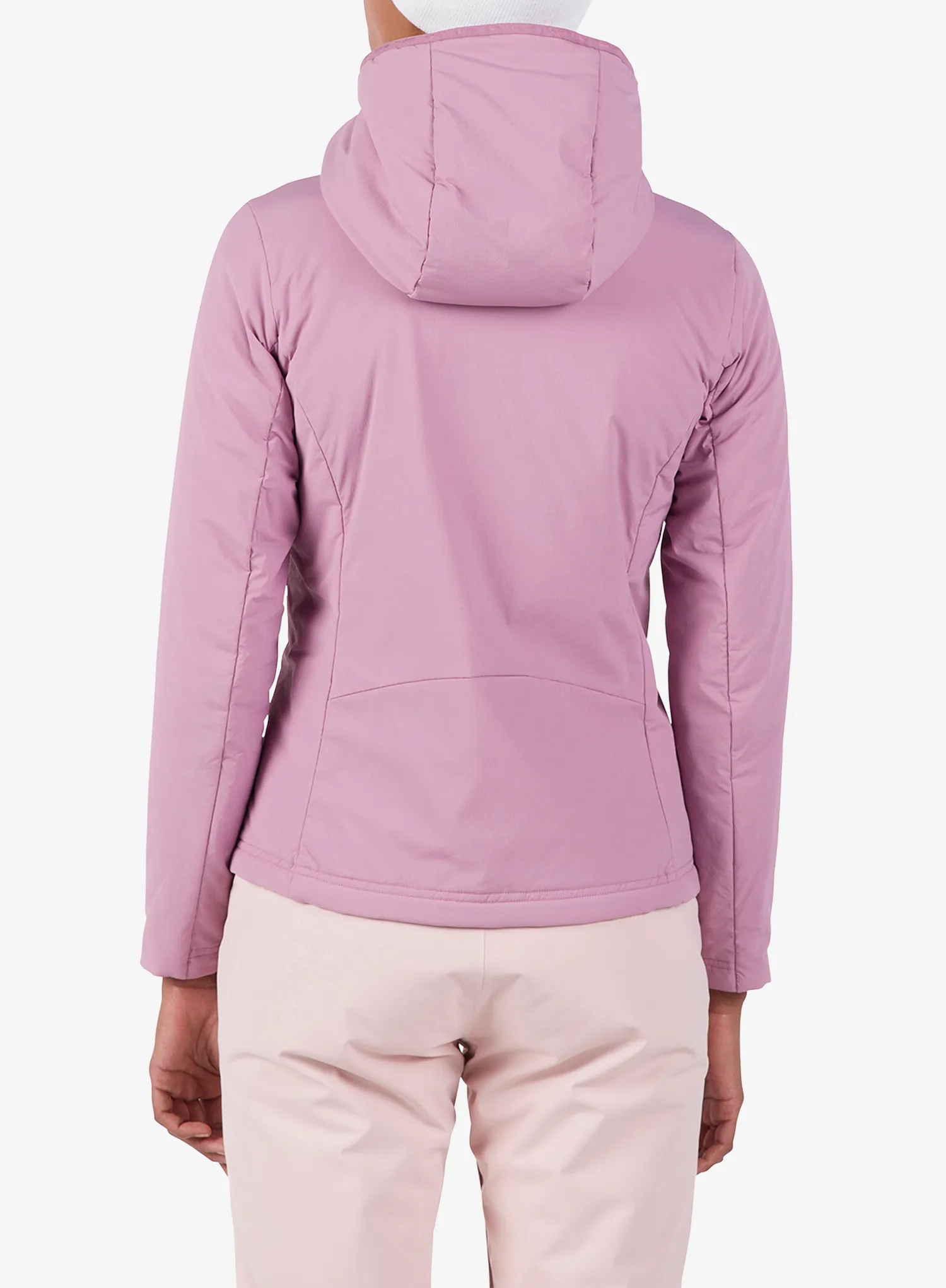 Zateplená bunda dámská Rossignol Opside Hoodie Jacket - moonlite mauve