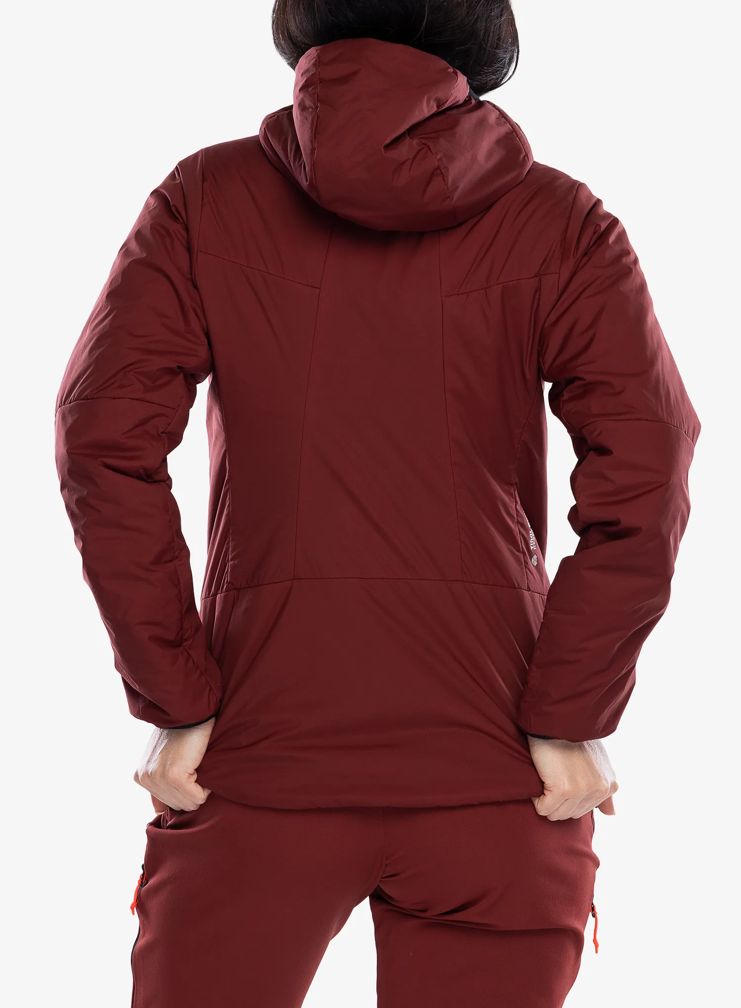 Dámská zateplená bunda Salewa Ortles TWR Stretch HD Jacket - syrah
