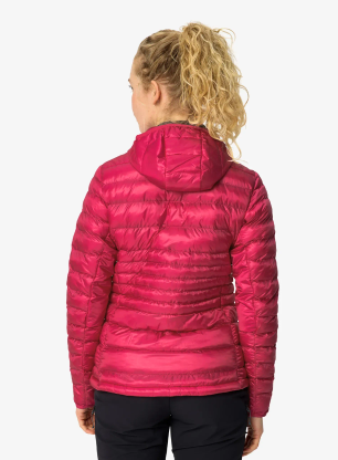 Zateplená bunda dámská Vaude Batura Hooded Insulation Jacket - hibiscus pink