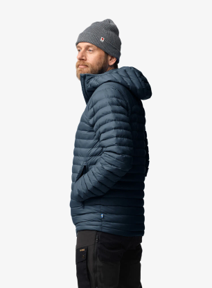 Izolovaná bunda Fjallraven Expedition Latt Hoodie - navy